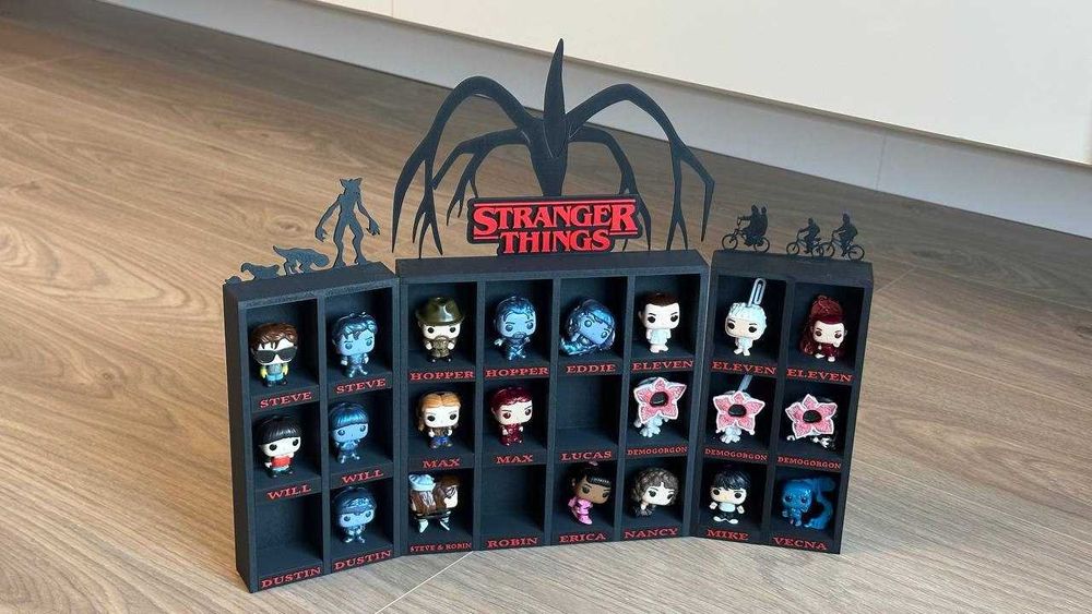 Поставка за фигурките на Stranger Things (Странни неща)!