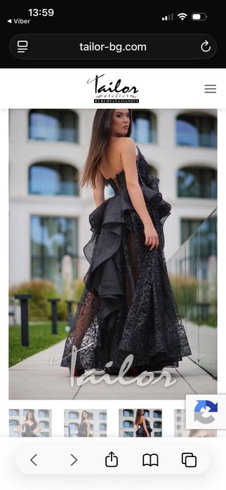 Бална рокля tailor black magic