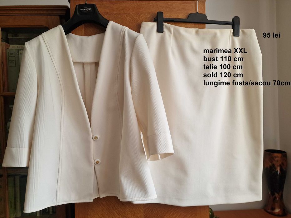 costume / deux pieces, fusta cu sacou, marimile XL-XXL