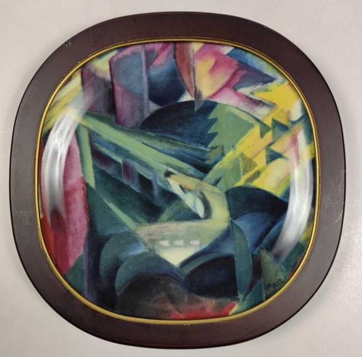 ЕЛЕН В... ROSENTHAL Порцеланова Чиния Картина Марк Брадекс