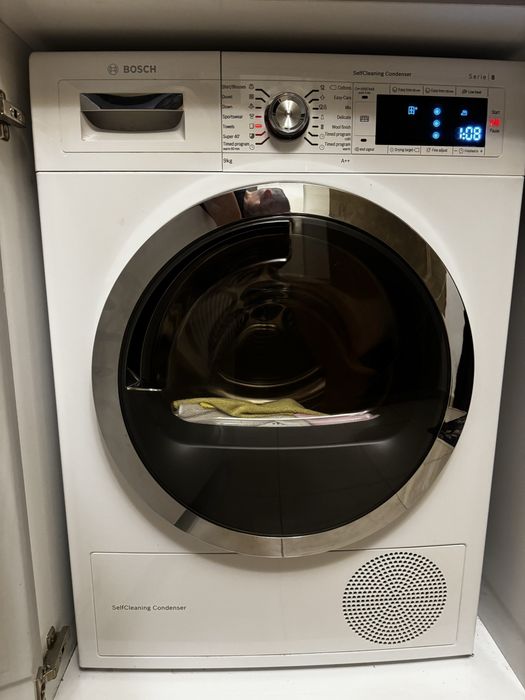 Bosch Serie 8 – Премиум сушилня | 9 кг | Self-Cleaning Condenser