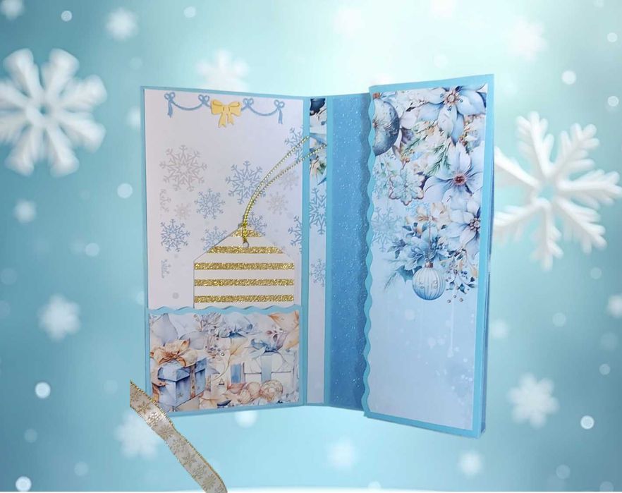 Коледна картичка/шоколадник