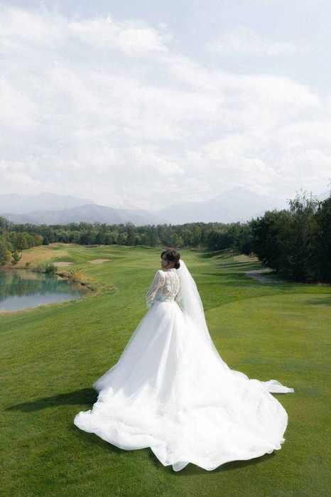 свадебное платье