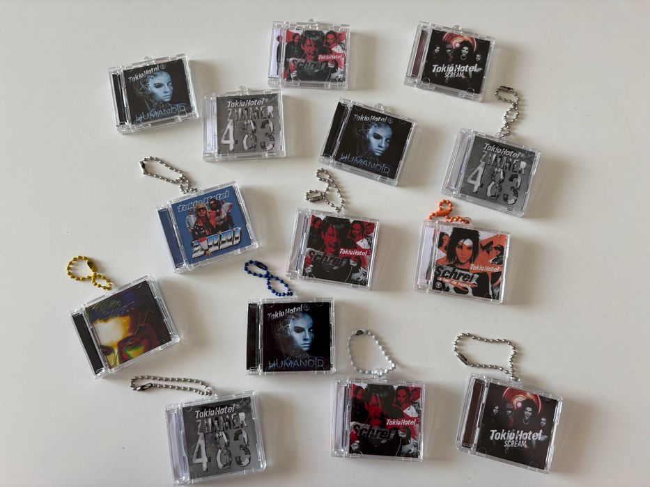 Мини CD - персонализиран ключодържател