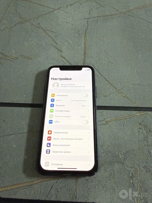iphone X 64gb black