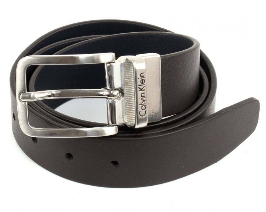 Оригинални, мъжки колани на Calvin Klein! 100%  естествена кожа
