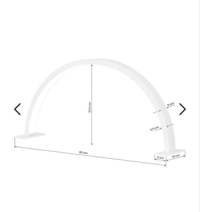 Лампа за маникюр полумесец