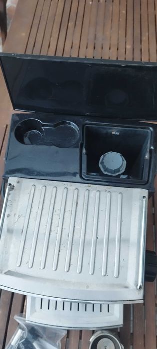 Еспресо машина Krups XP528030, Ръчна, 1.1 л, 15 бара, Инокс
