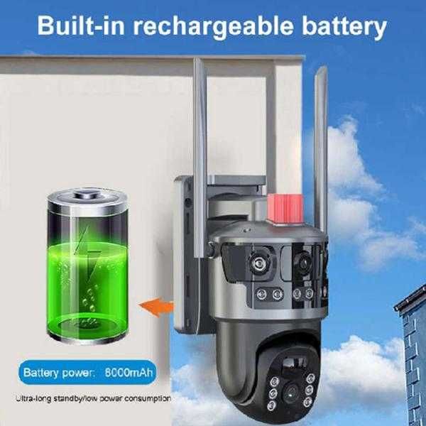 Т21 4G камера с 4 обектива и соларен панел