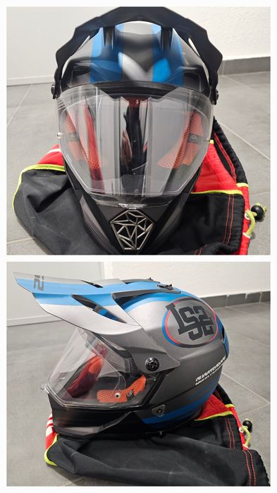 Casca ATV LS2 Ghete 43 Platosa Rampe incarcare Atv Manusi