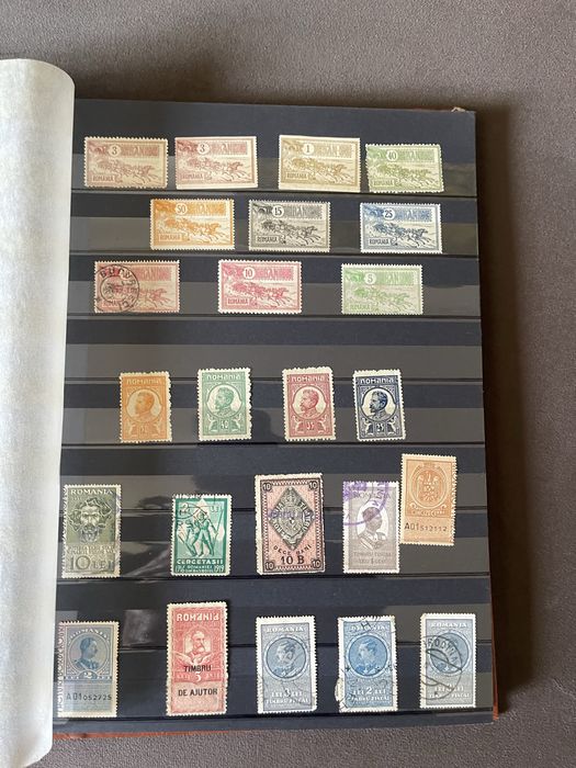 Colecție Timbre Vechi România (Regalitate)