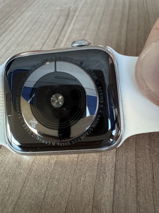 Apple watch 5 stainless steel saphire