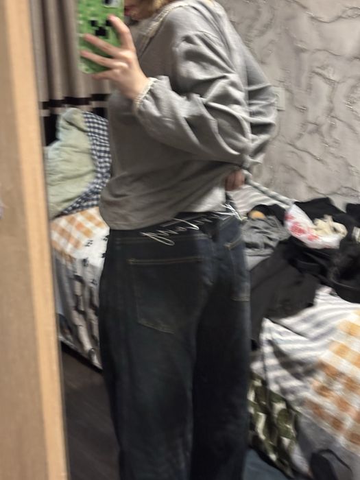 джинсы хайповые