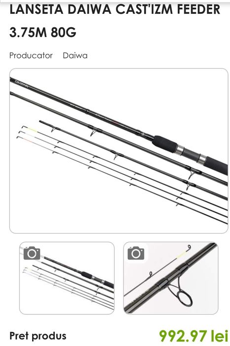 Daiwa Cast izm 12.6 ft.80 gr