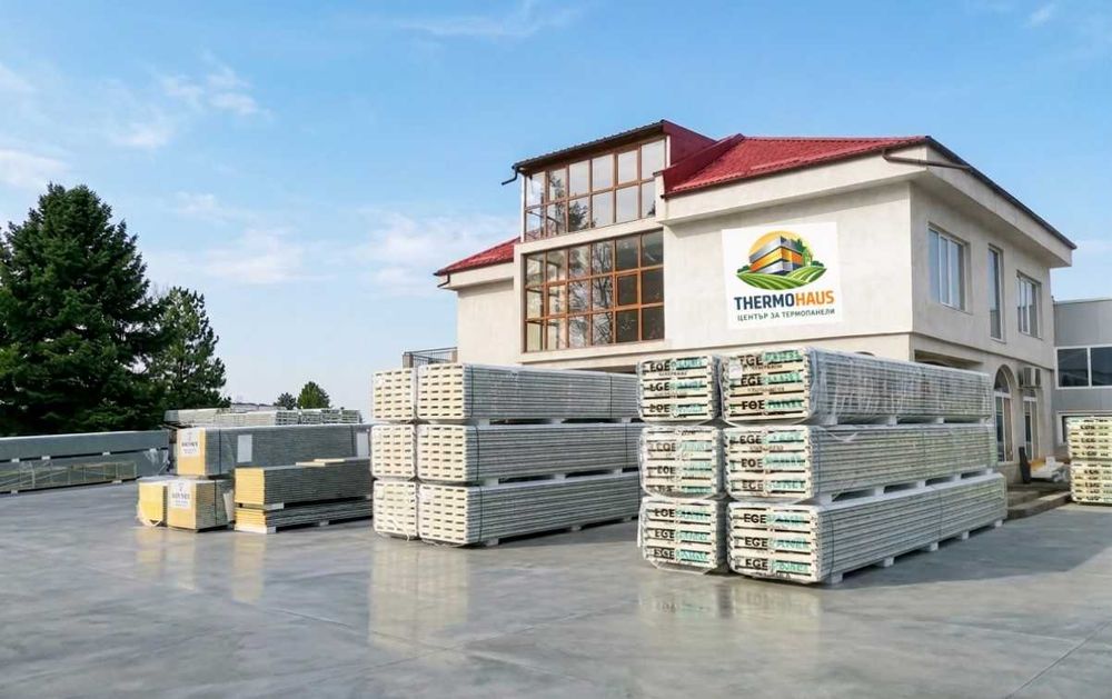 Сандвич панели, на склад, покривни, стенни, ThermoHaus - център за термопанели