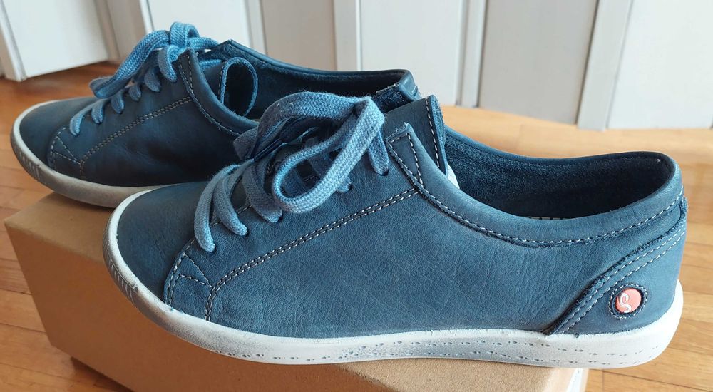 Нови обувки Softinos Isla washed leather navy No 35