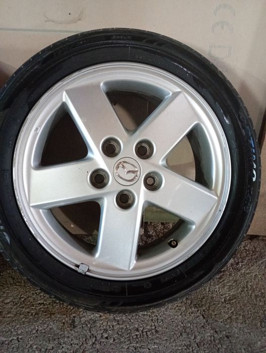 MAZDA оригинални джанти  гуми 195/50/16 6 J ET50 5×114,3 цо 66