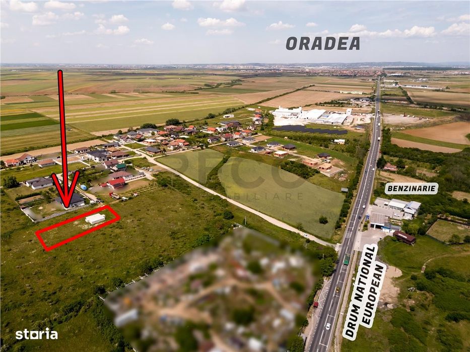 RECO Teren cu fundatie + proiect de casa localitatea Les