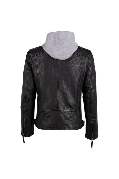 Geaca de Piele Barbati Deercraft Neagra DMLian