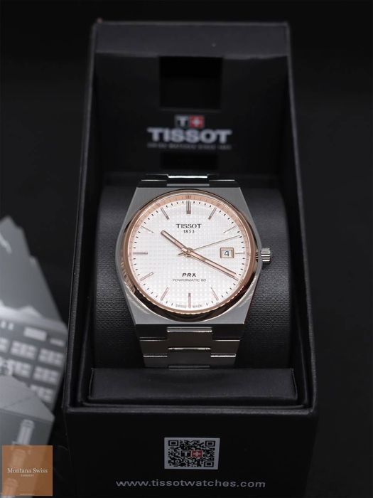 Tissot PRX Powermatic 80 | Механические Швейцарские часы