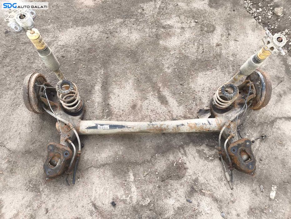 Punte Spate Completa cu Fuzeta Fuzete Tambur Tamburi Fiat Grande Punto 2005 - 2013 [L4240]