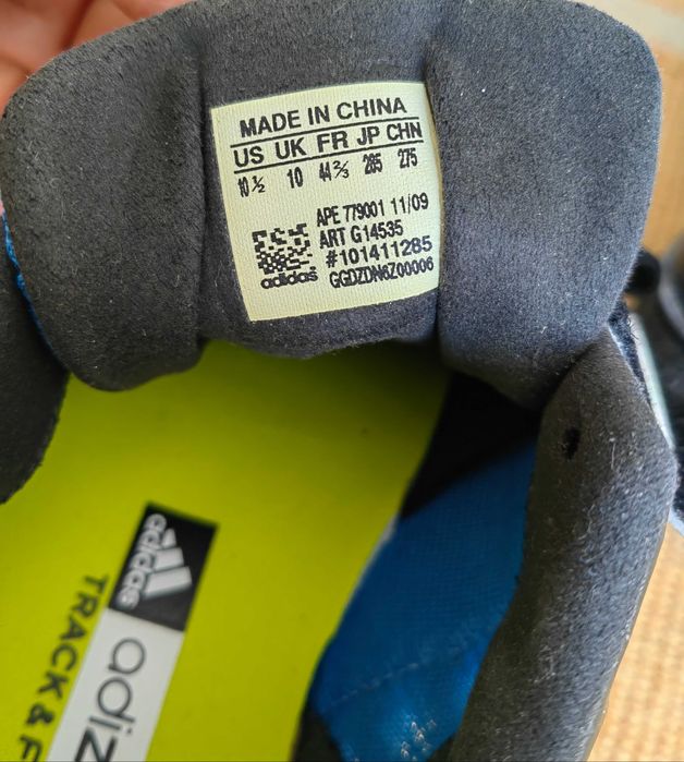 Нови Оригинални Спортни Обувки Аdidas Аdizero Track & Field 43 размер