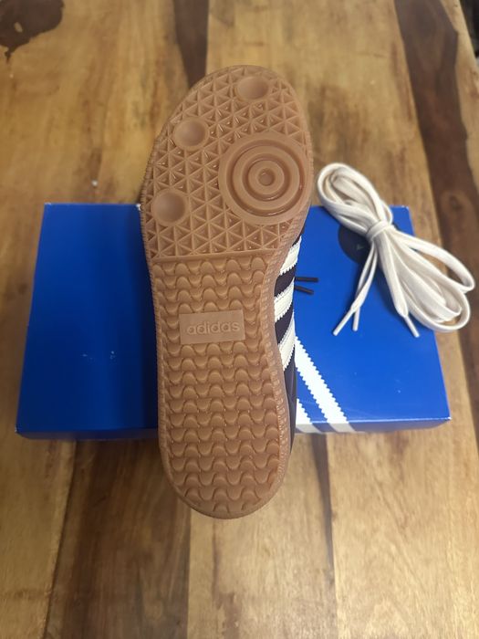 adidas Samba OG Maroon Gold Metallic (W)