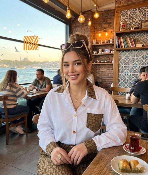 Compleu dama cămașă cu pantaloni