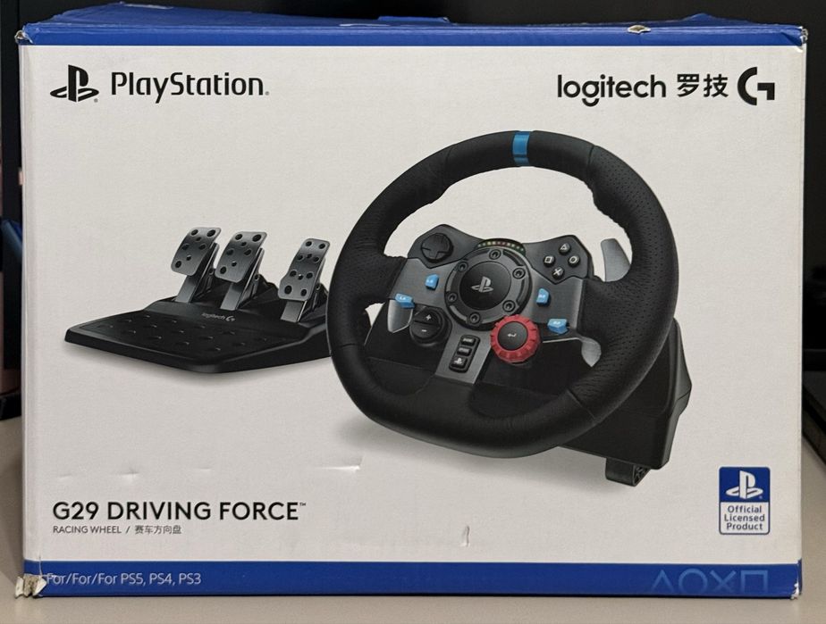 Logitech G29 + КПП полный комплект