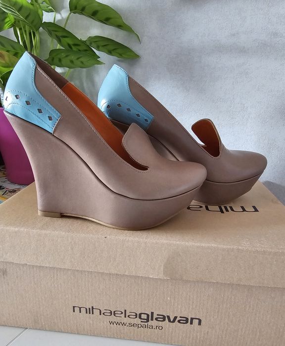 Pantofi piele naturala Mihaela Glavan 36
