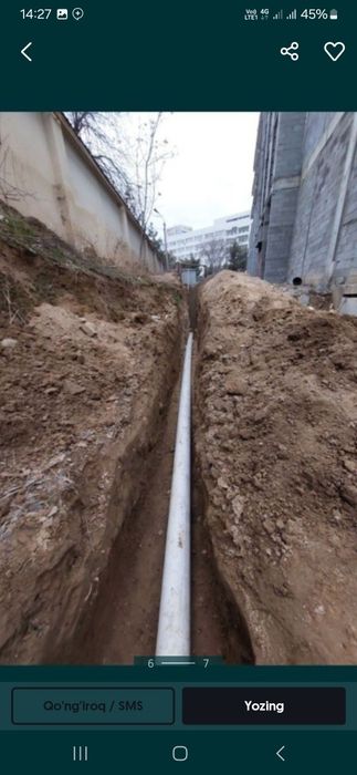 Ура тиранше казиш хизматлари