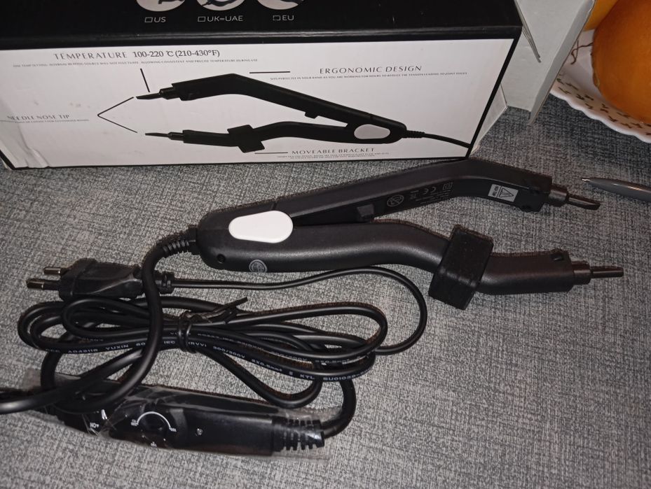 Новые качественные щипцы для наращивания волос