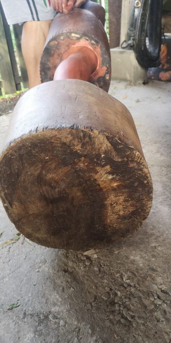 Sculptura lemn Indianca