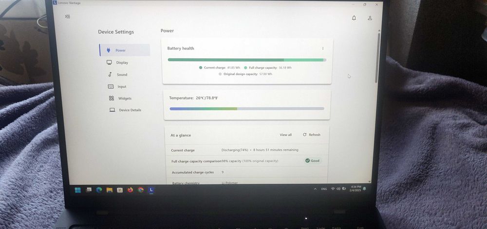 Lenovo ThinkPad X1 Carbon Gen 11, 32GB RAM, гаранция до 11.2026г.