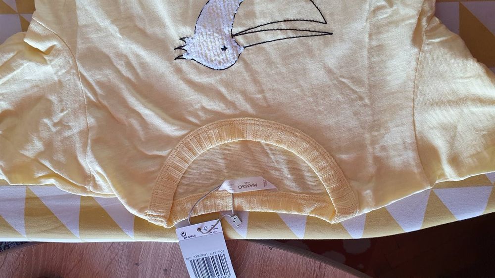 Детска блуза с пеликан