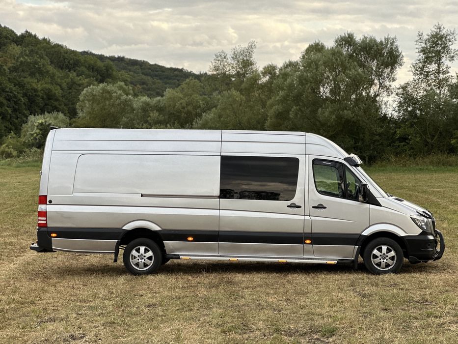 Mercedes-Benz Sprinter Motor 3.0 CDi 190Cp Automat Extra lung XXL,  Dotari Top ! 319,318,316,313,519,518,516,319,