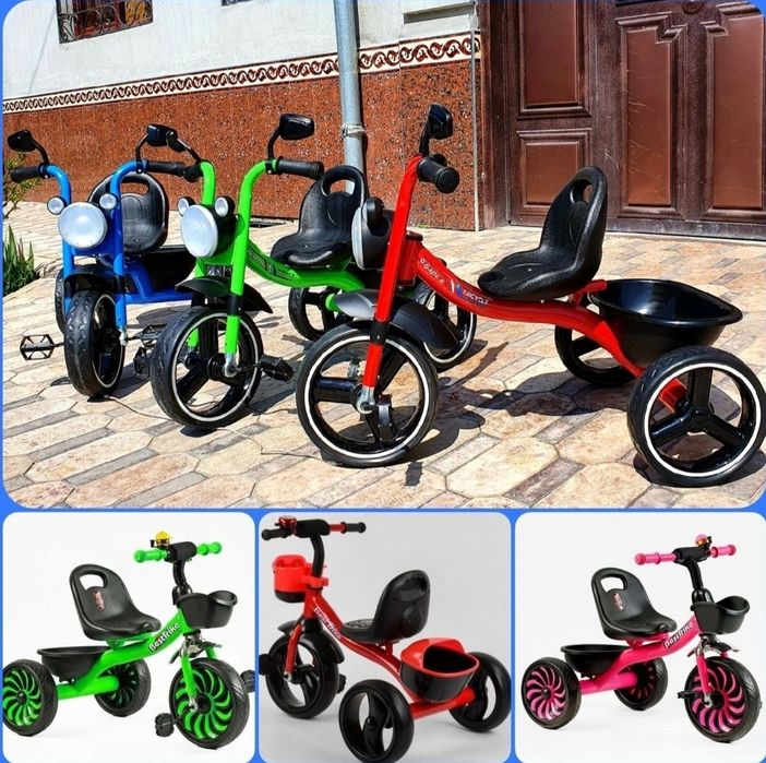 Uch oyoqli velosiped Трёхколёсный велосипед