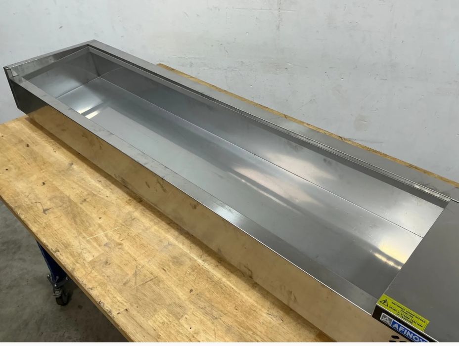 Vitrina ingrediente/saladeta   AFINOX 180CM