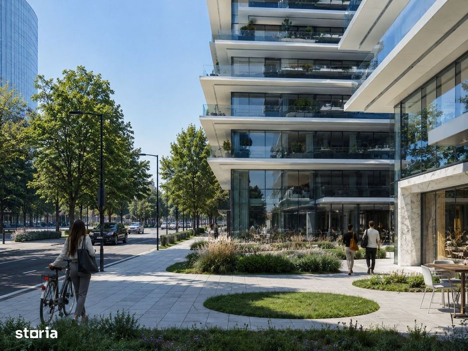 Apartament 2 camere cu terasă de 20 mp | One Floreasca Towers