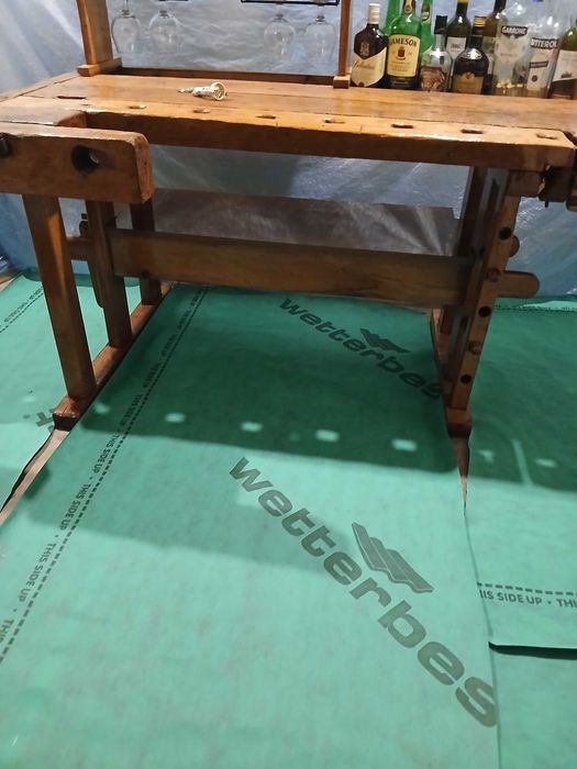 Vand banc de lucru tamplarie, cu posibilitate de utilizare ca bar