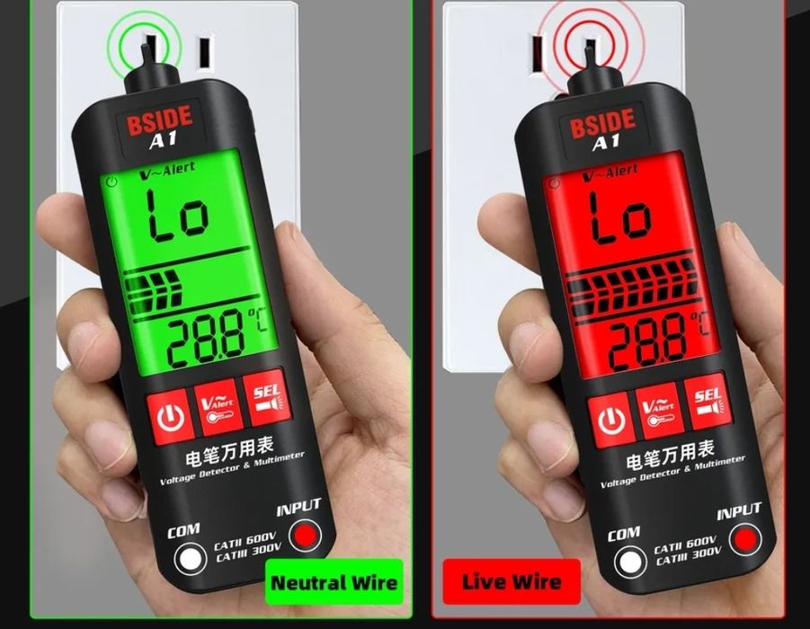 Multimetru digital 0,01-500v automat senzor noncontact