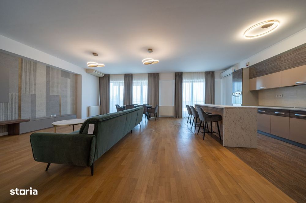 Herastrau, apartament de 4 camere mobilat Rovere
