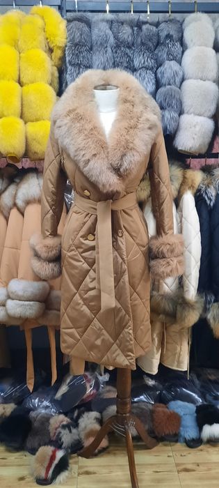 Ново Зареждане!Палто от естествен косъм/яке/сако