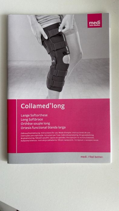 Ортез коленный шарнирный medi Collamed long, размер M