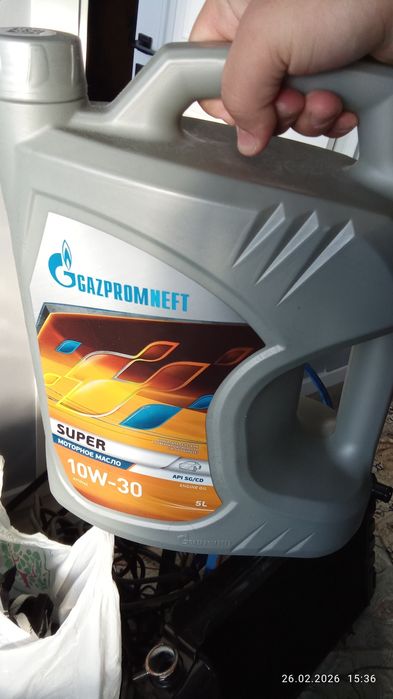 Масло моторное, новая