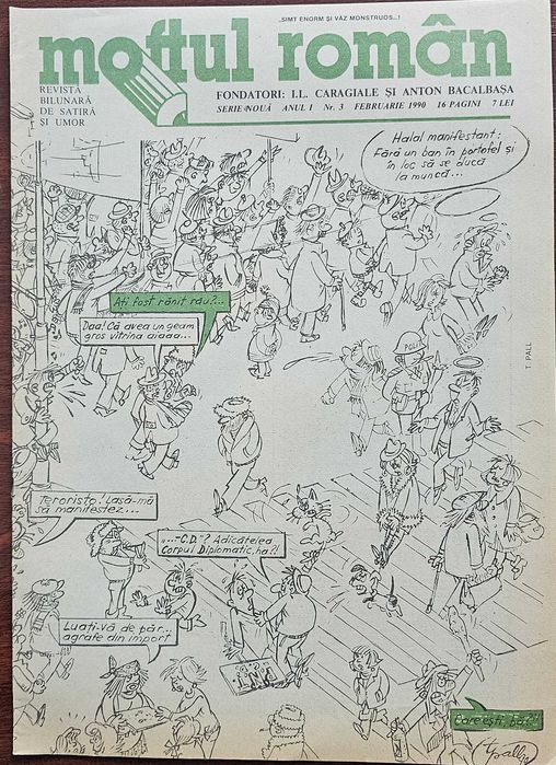 Lot Reviste Moftul Român 1989-1990, Numerele 1-5 (Include Ediția Specială de Revoluție)
