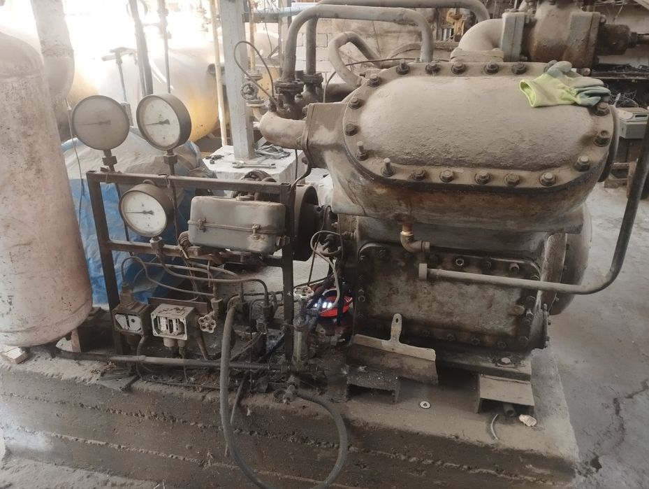 Продаются аммиачные холодильные агрегаты (система охлаждения)