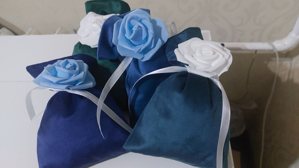 Мешочки тойбастар бонбоньерки