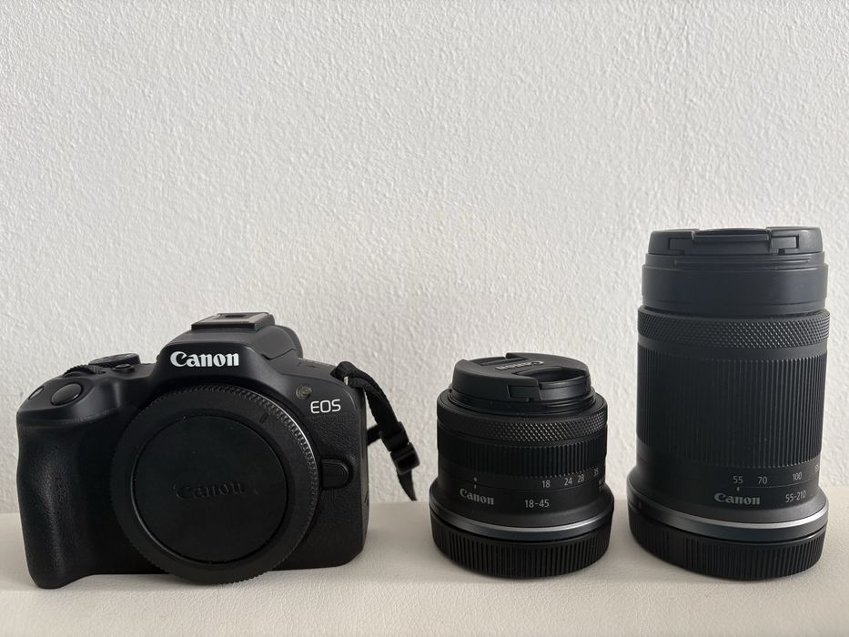 Canon eos r50 2 obiective