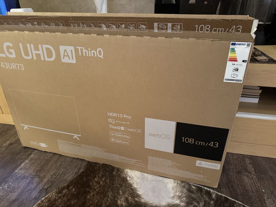 Смарт телевизор LG 43 инча